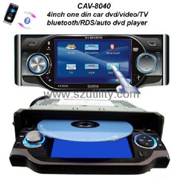 4Inch One Din Car Dvd/Video/Tv/Bluetooth/Rds/Auto Dvd Player